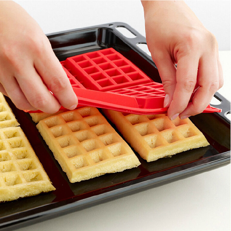 硅胶蛋糕模具长方形华夫饼模具