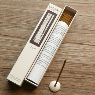 ESTEBAN 雪松 木香调线香清新夏天的香气放松舒缓温暖