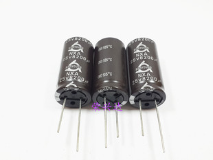 原装韩国三莹 音频滤波 电解电容 25V8200UF 8200UF25V 18*35