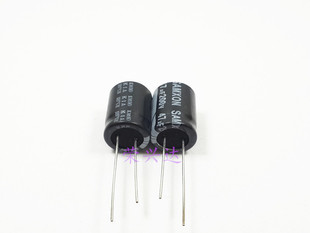 原装万裕三信 长寿命电源 电解电容 200V47UF 47UF200V 13*16、20
