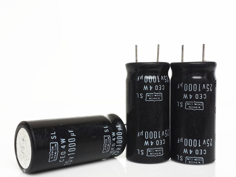 老式日本黑金刚 SL音响滤波 电解电容 25V1000UF 1000UF25V 16*36