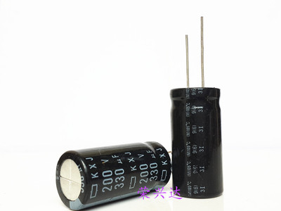 全新优质液晶电源板 电解电容 200V330UF 330UF200V 体积：18*35