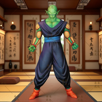 雕像哥JT七龙珠动漫周边雕像摆件武道服造物局比克大魔王手办潮玩