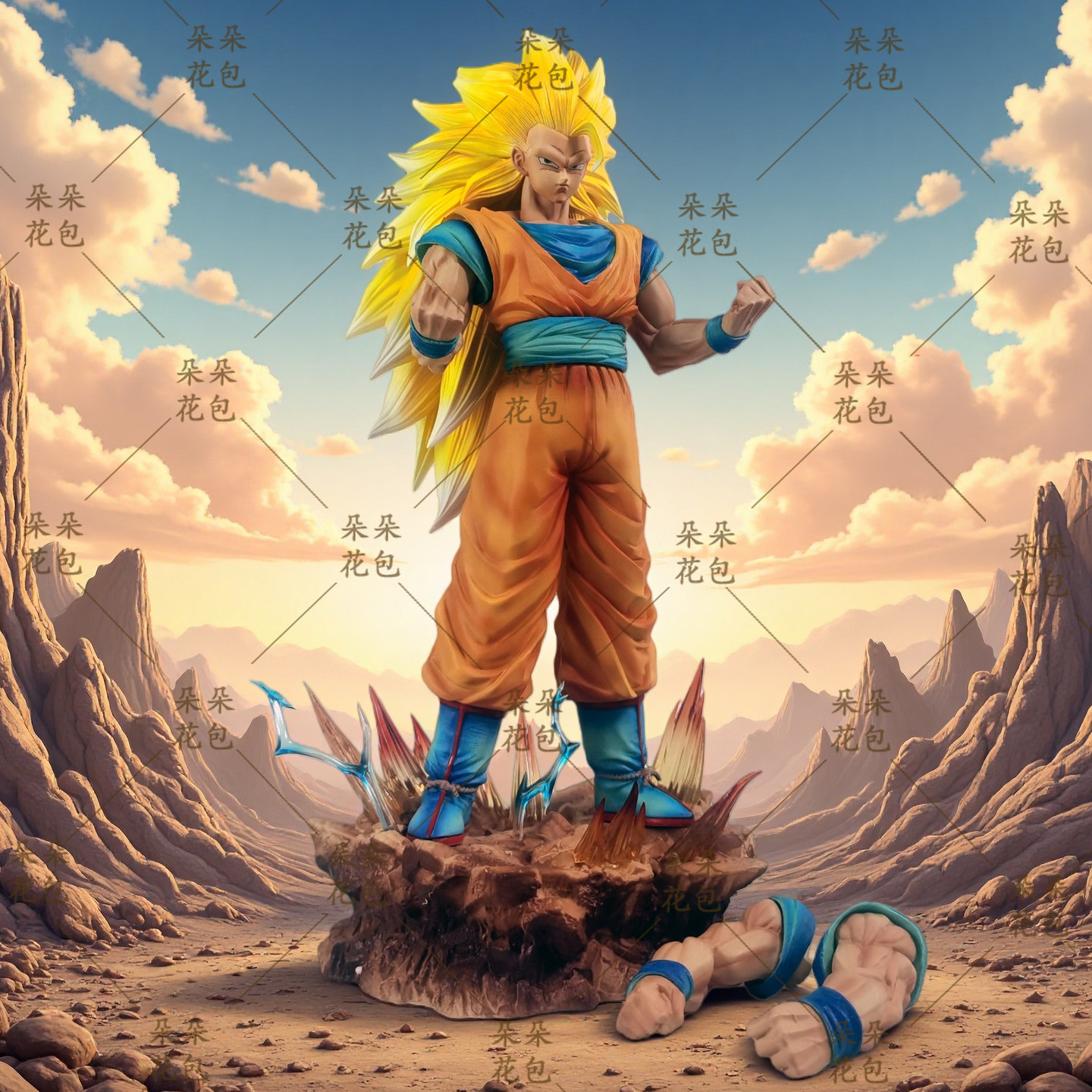 无限超三悟空2.0GK手办雕像七龙珠系列动漫周边桌面摆件模型礼物图片