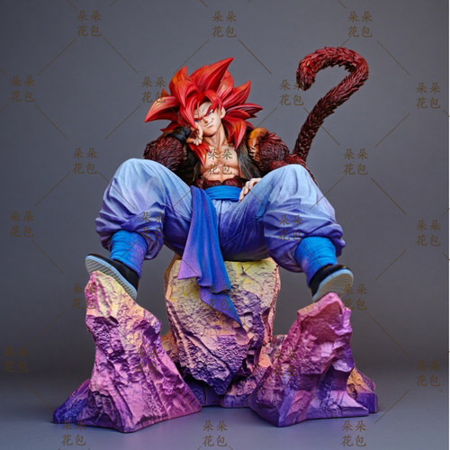 七龙珠二次元桌搭摆件雕像坐姿超四悟吉塔GK手办动漫周边潮玩礼物