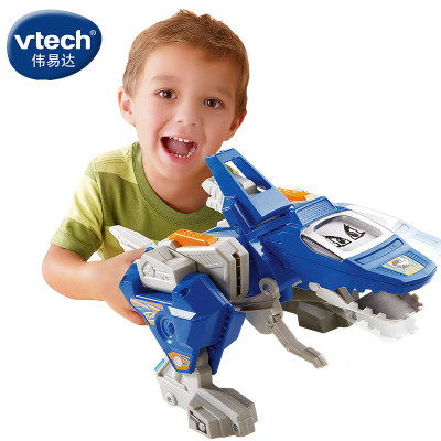 变形恐龙机器人VTECH伟易达玩具车翼龙三角龙霸王龙儿童男孩 玩具
