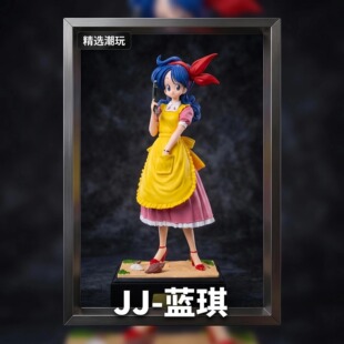 超级赛亚人 JJ 童年系列 兰琪 琪琪 机箱桌面摆件雕像手办