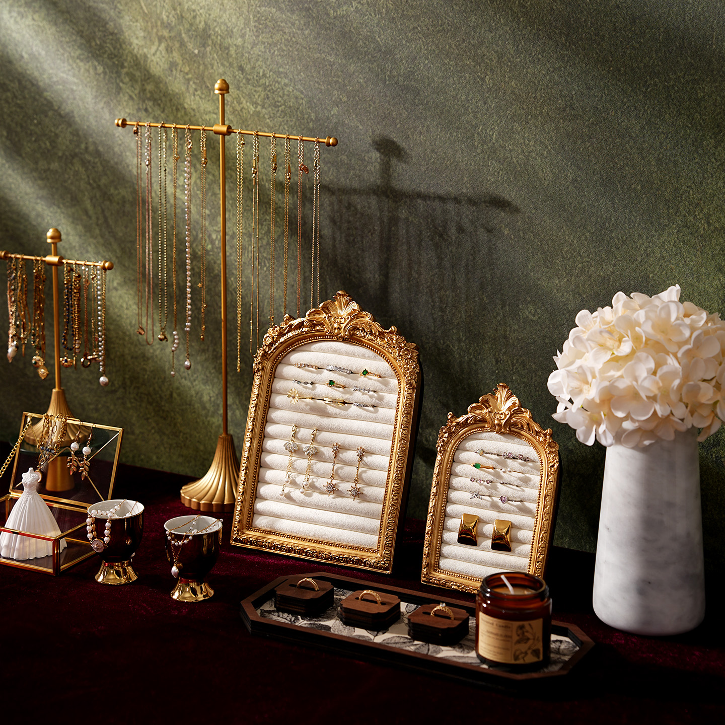 耳环展示架项链架戒指托