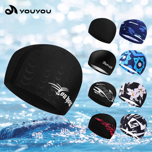 泳帽男防水不勒头比赛训练装备