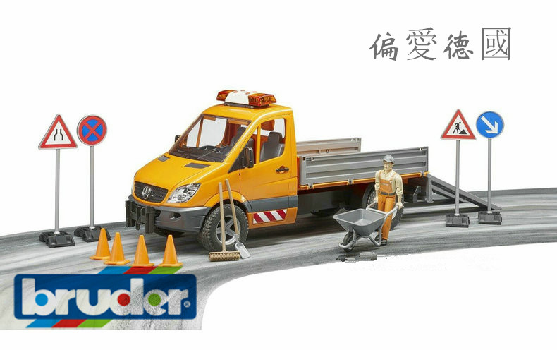 进口道路人偶儿童玩具奔驰卡车