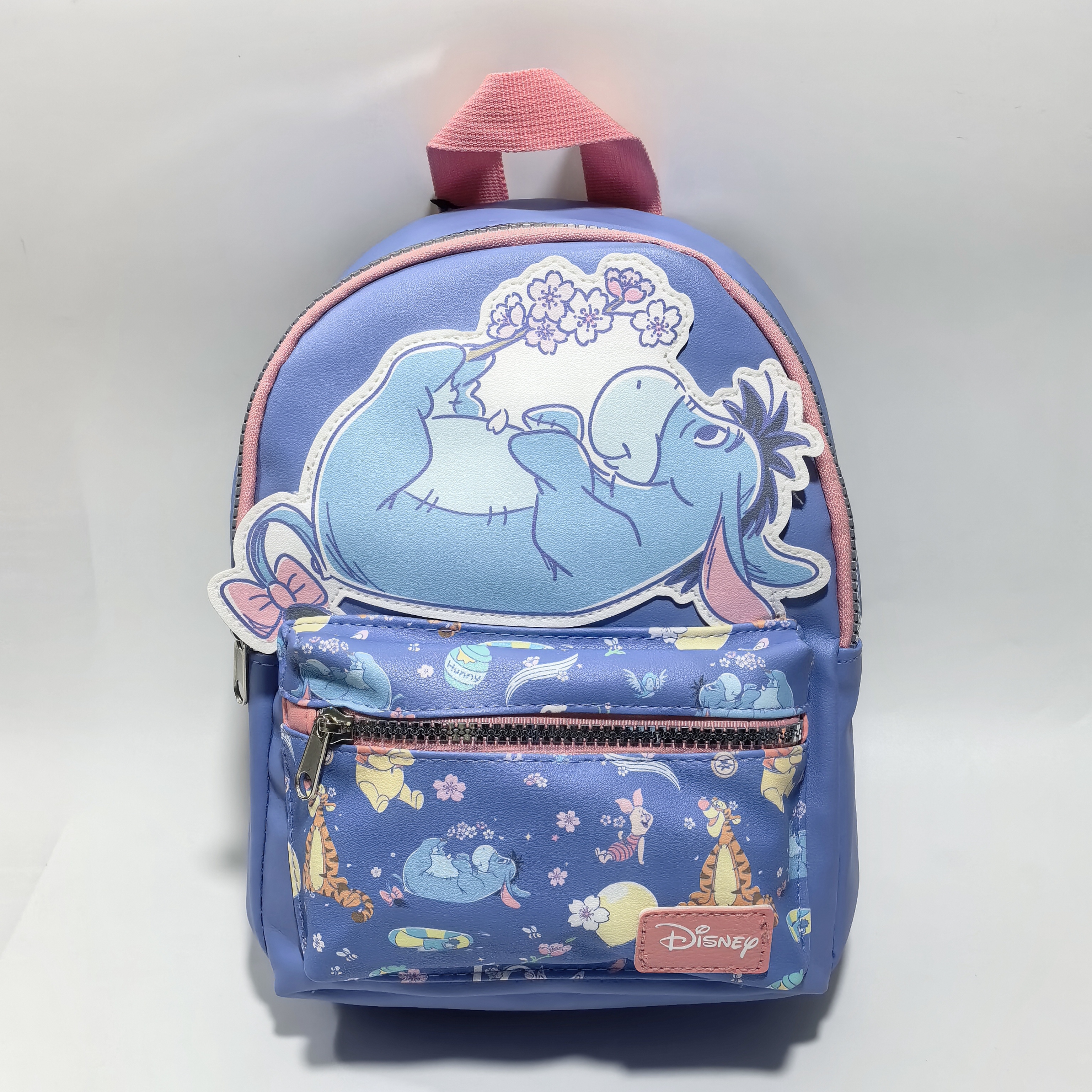 外贸出口 可爱卡通噗噗小熊小驴 休闲双肩包 小背包