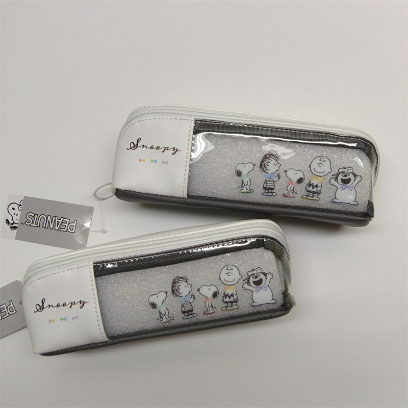 印花pu卡通史努比笔袋
