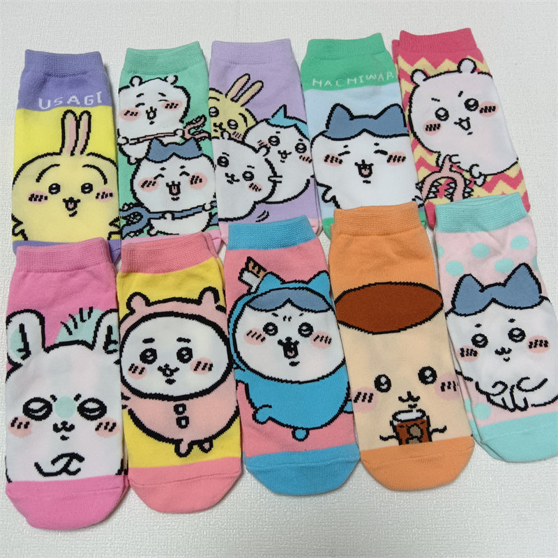 日单 新款 可爱卡通自嘲熊 成人女士纯棉袜子 直板短袜,女士内衣/男士内衣/家居服,短袜,淘宝优惠券,粉丝福利购,淘宝优惠卷
