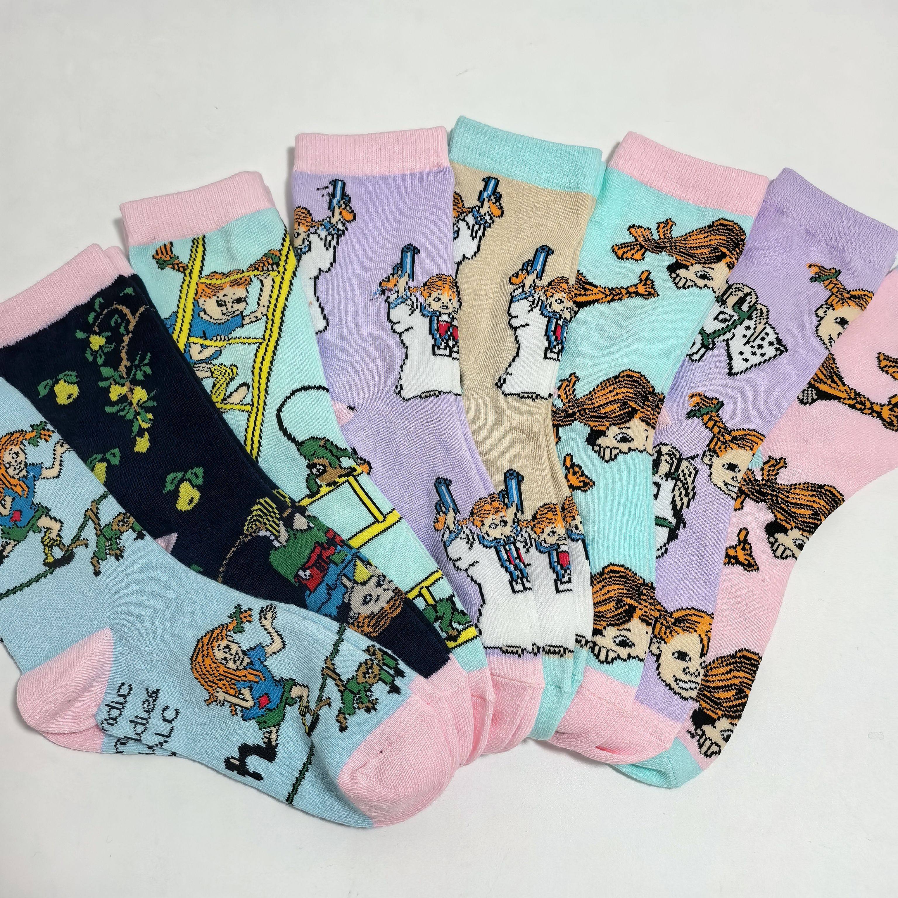 日单 可爱小女孩 成人袜子 中筒袜,女士内衣/男士内衣/家居服,中筒袜,淘宝优惠券,粉丝福利购,淘宝优惠卷