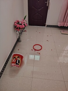 个性化logo定制设计防恋爱脑远离渣男主题仿真花花瓶垃圾桶套装