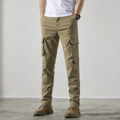 春秋季工装休闲流行长裤男装