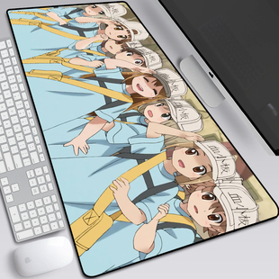 Cellsatwork工作细胞鼠标垫大血小板T白红细胞周边女生宅男键盘垫