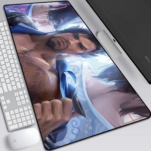 岛田半藏鼠标垫Shimada Hanzo重装杀手随缘藏周边笔记本键盘桌垫