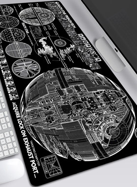 StarWars星球大战9超大鼠标桌垫