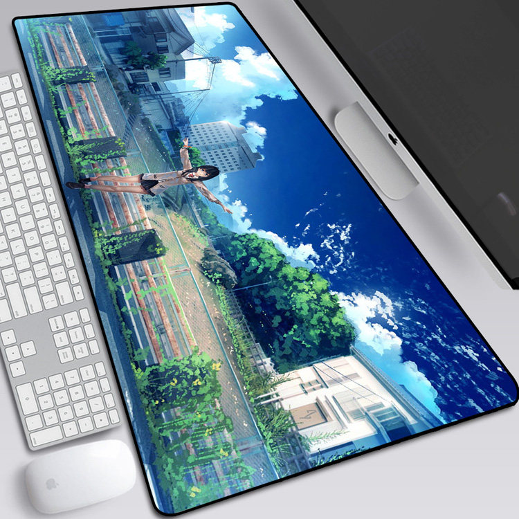 古立特宝多六花新条茜鼠标键盘垫