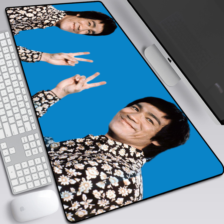李小龙游戏人物防滑笔记本鼠标垫