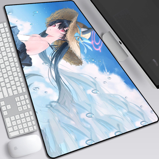 Serika黑见芹香鼠标垫黑见茜香黑猫春黑小鸟游星野键盘垫 Kuromi