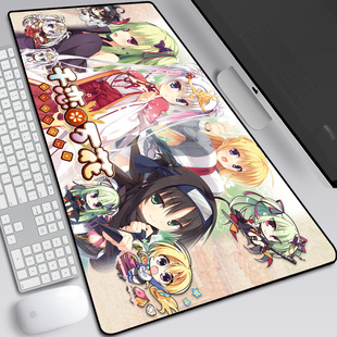Senren Banka千恋万花鼠标垫朝武芳乃 常陆茉子 丛雨蕾娜键盘桌垫
