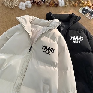 冬季新款立领棉衣冬装外套男士潮ins情侣装棉袄夹克冬天男生棉服