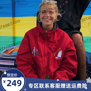 VintageTang美式复古红色新年棉衣棉服外套ins加厚小众冬季壕肆续