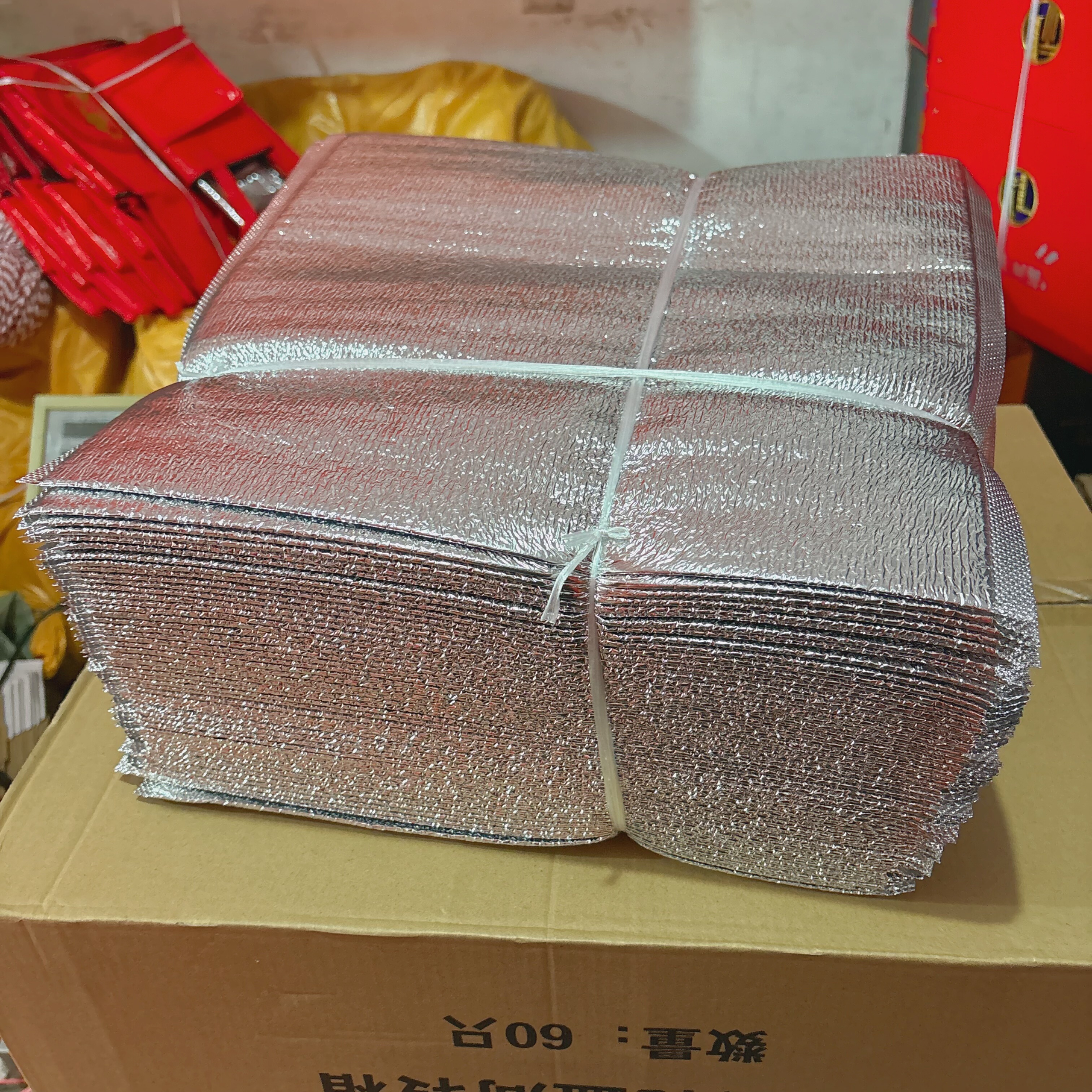 多功能铝箔加厚保温袋螃蟹水产大闸蟹航空保冷袋隔热运输保鲜袋