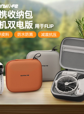 适用Flip收纳包迷你Vlog航拍机保护盒便携硬壳包无人机配件