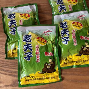 阿高 老夫子榨菜芯榨菜心60g海宁龙桥蔬菜酱菜