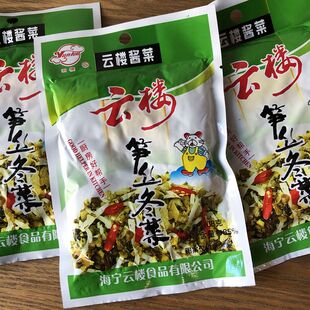 海宁特产酱菜笋丝冬菜 云楼牌冬菜笋丝108克盐渍菜泡菜/酱菜/咸菜