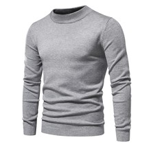 Winter Thickness Pullover Men O-neck Long Sleeve Sweaters