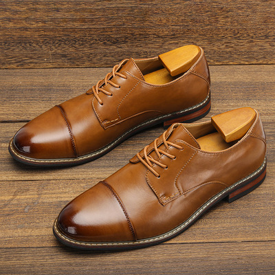 Classic Business Men's British-Style Formal Dress Shoes 男鞋
