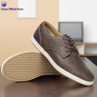 Men's Casual Single Shoes Plus Size 49 50 Leather Sneakers