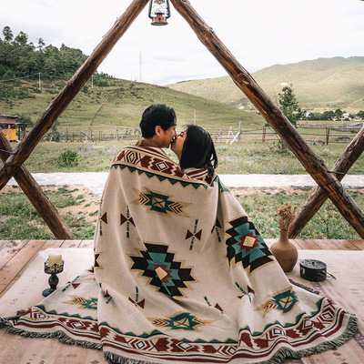 户外沙发多功能毯波西米亚毯