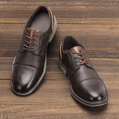Casual Big Size Shoes Men Comfortable Office Walking Oxfords