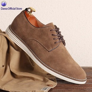 Retro Sneakers Lace Leather Top Low Shoes Casual Men
