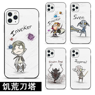 饥荒刀塔dota2手机壳适用苹果oppo华为荣耀vivo小米realme红米iqooiphone16note14k80主宰影魔硅胶软壳