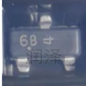 原装正品 SBC817-25LT3G 丝印6B 封装SOT-23 45V 500mA NPN晶体管