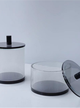 现代轻奢简约水晶收纳盒珠宝盒水晶透明米奇米老鼠镇书创意装饰品