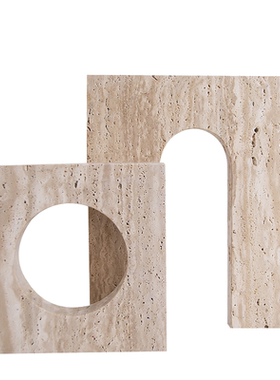 天然岩洞石简约客厅行星球拱门