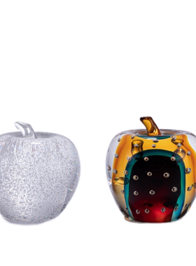 现代轻奢简约艺术玻璃创意马头摆件疏离海螺抽象动物装饰品摆设