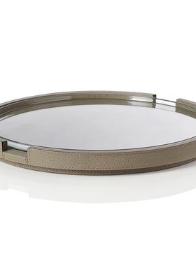 茶几客厅酒店托盘桌面收纳轻奢