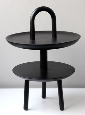 复古风中古风几何创意果盘摆件样板间售楼处客厅桌面收纳盘装饰品