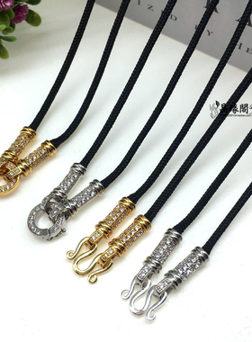 原版绳微镶镀金快拆扣钻保色公主