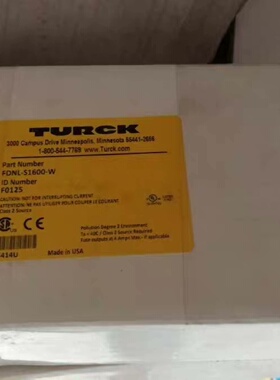 【全新】TURCK图尔克FDNL-S1600-W模块，美—议价