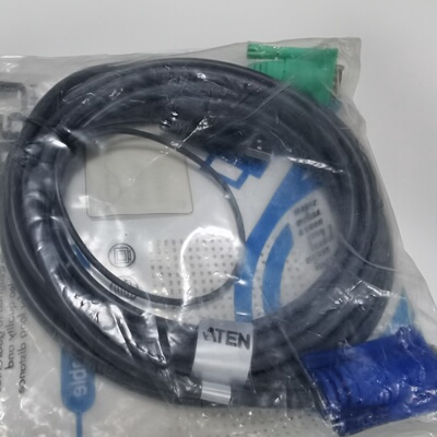 ATEN KVM延长线，型号2L-5205U，USB接口，5议价