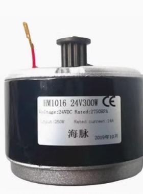海脉同步电机HM1016 24V300W 24VDC 275—议价